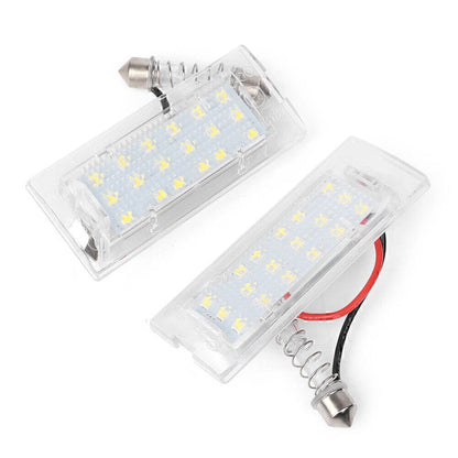 LED License Plate Lights for BMW X5 E53, X3 E83 (2003-2009)