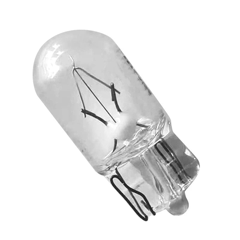 10 x T10 168 194 White Halogen Bulbs for Instrument Panel Dash Lights
