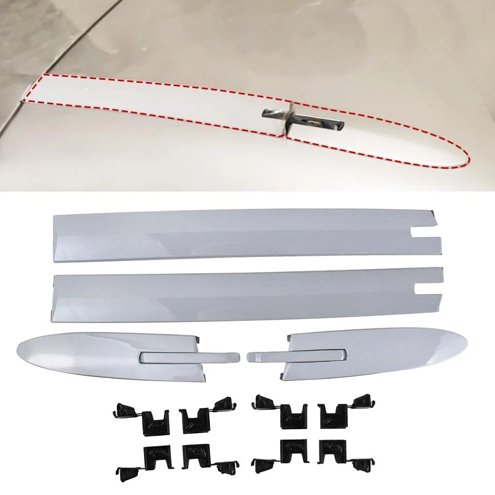 4 Pcs Roof Top Hinge Covers for BMW 3 Series Convertible (2007-2010)