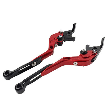 Red Extendable Brake Clutch Levers for Honda CB600 CB599 CB919 (98-06)