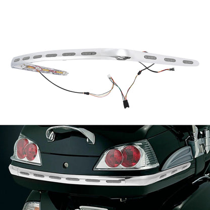 Trunk Trim LED Lights Smoky Gray Lens for Honda Goldwing GL1800 (2001-2011)