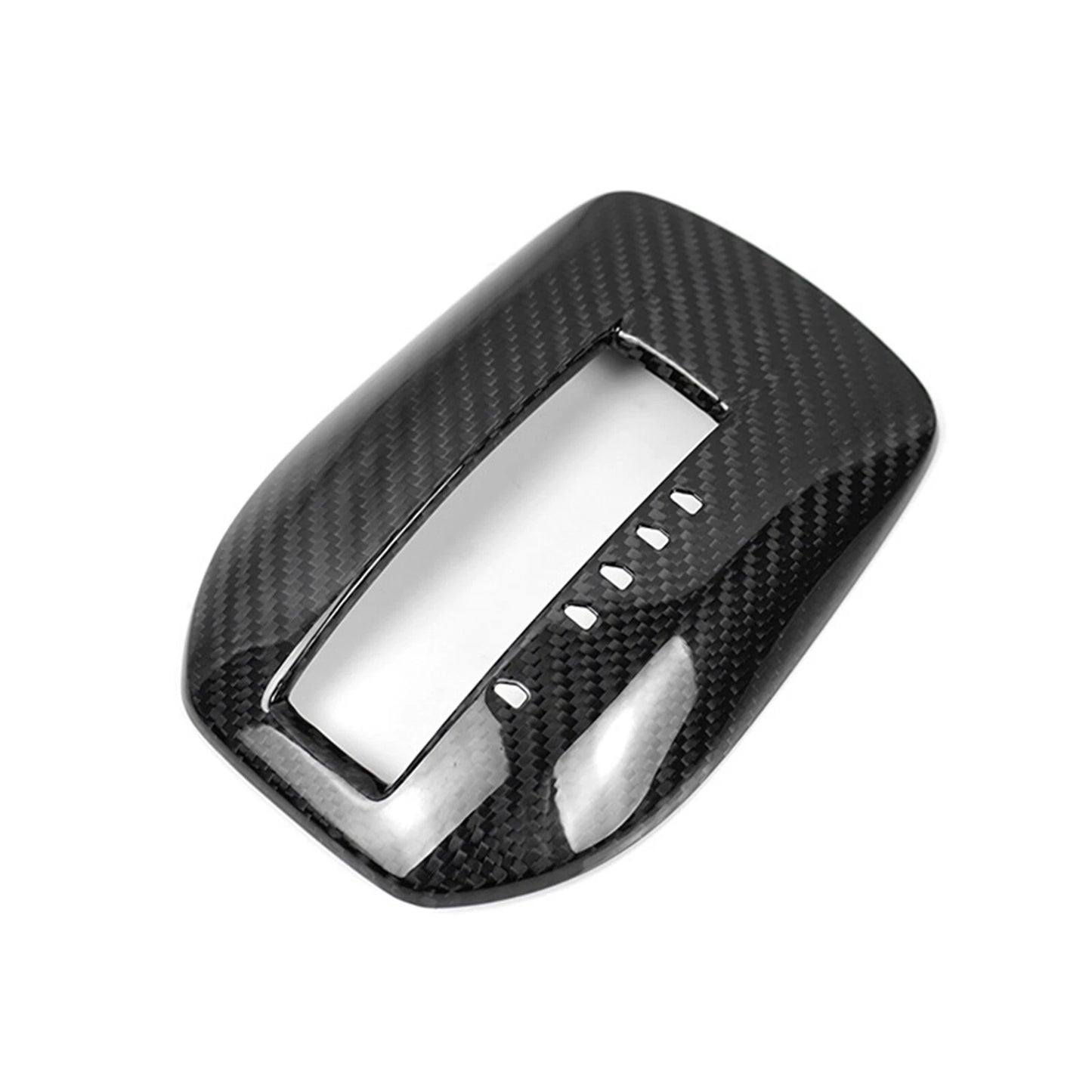 Gear Shift Panel Cover for Chevrolet Camaro (2010-2015) Black Carbon Fiber