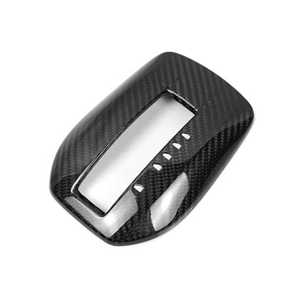 Gear Shift Panel Cover for Chevrolet Camaro (2010-2015) Black Carbon Fiber