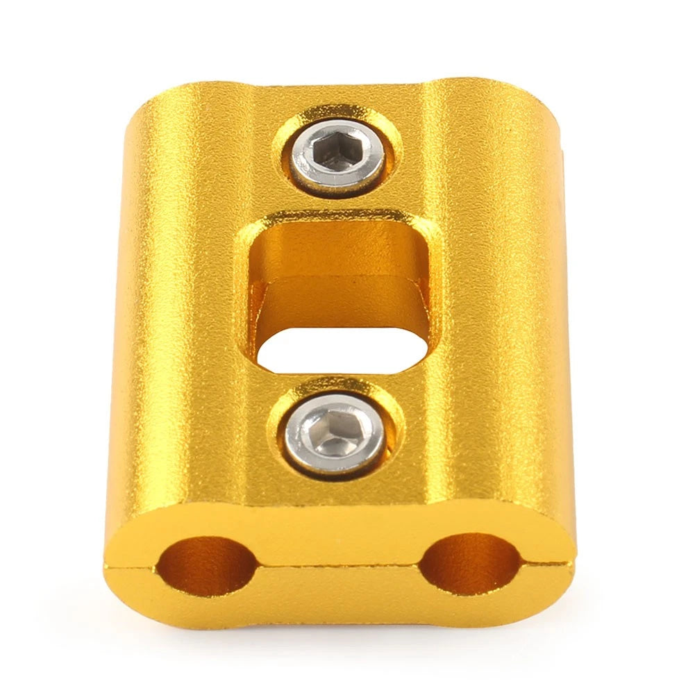 Gold Motor Brake Clutch Cable Wire Clamp Clip for Yamaha YZF-R15 V3.0 (2017-2019)