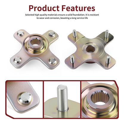 2 x Rear Left/Right Wheel Hub for Can-Am Renegade (2007–2012)