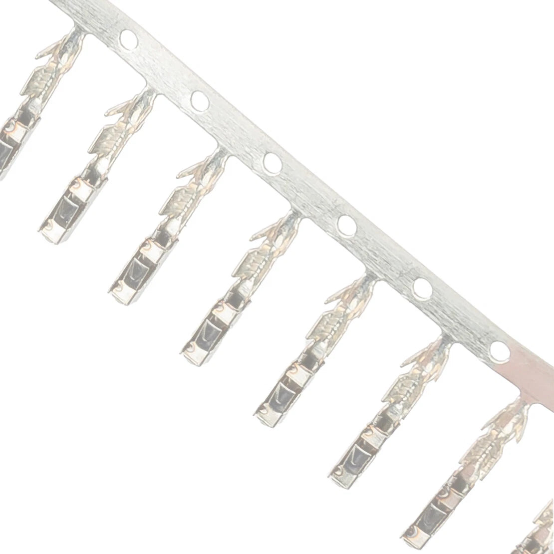 50Pcs License Plate Light Crimp Terminals  (N/A)