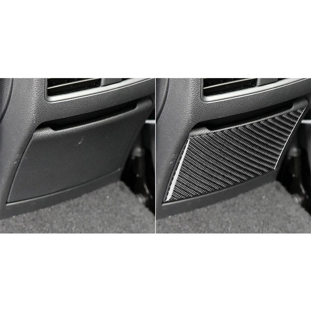 Carbon Fiber Rear Storage Box Cover for Benz CLA C117 (2013-2019)