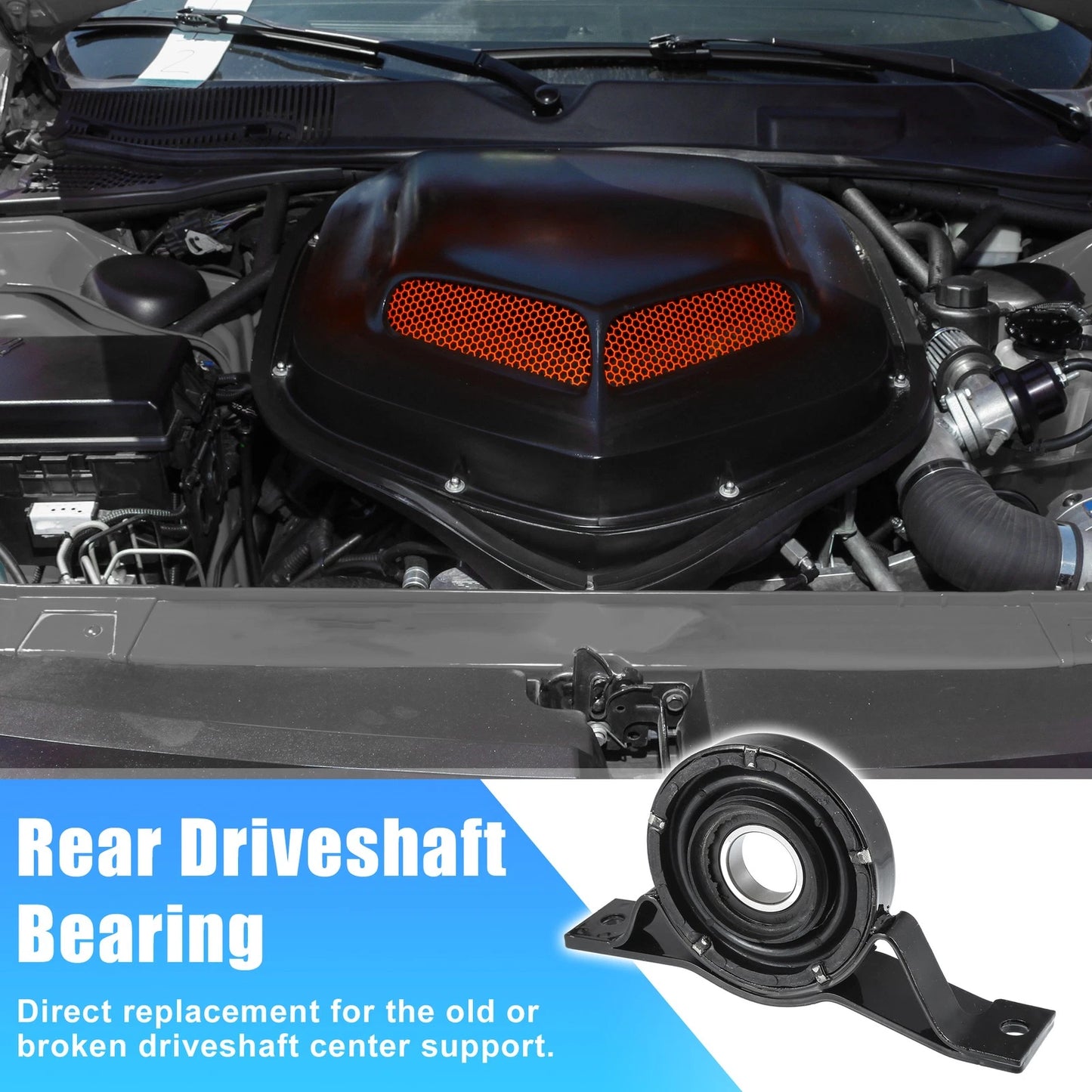 Driveshaft Center Support Carrier Bearing Replacement for Chrysler 300 (15-18)