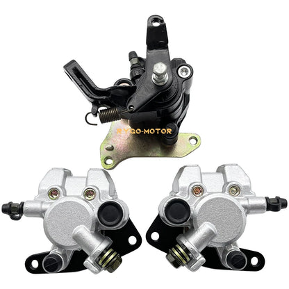Front Rear Brake Calipers W/Pads for Honda TRX400EX Sportrax (1999–2004)