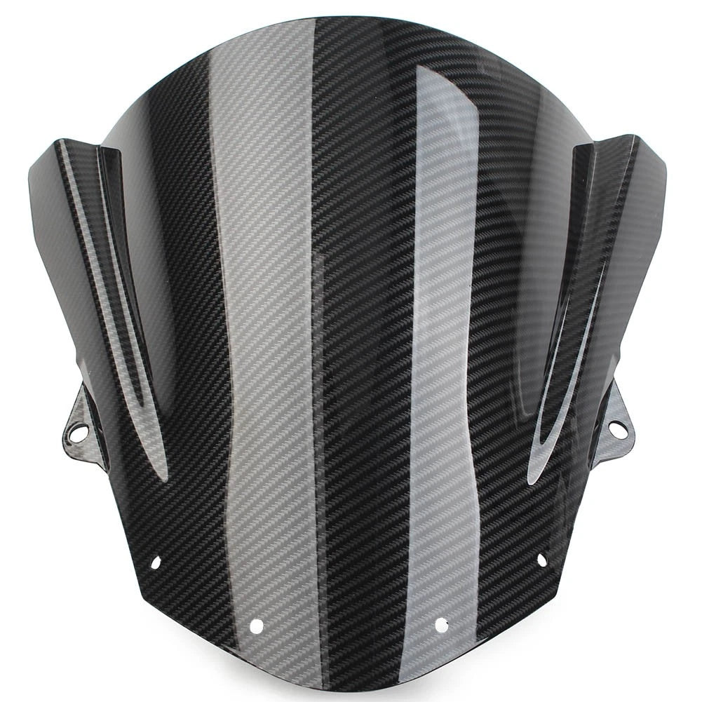 Windshield ABS for Kawasaki ZX6R 636, ZX10R Carbon Fiber Black (2009-2022)