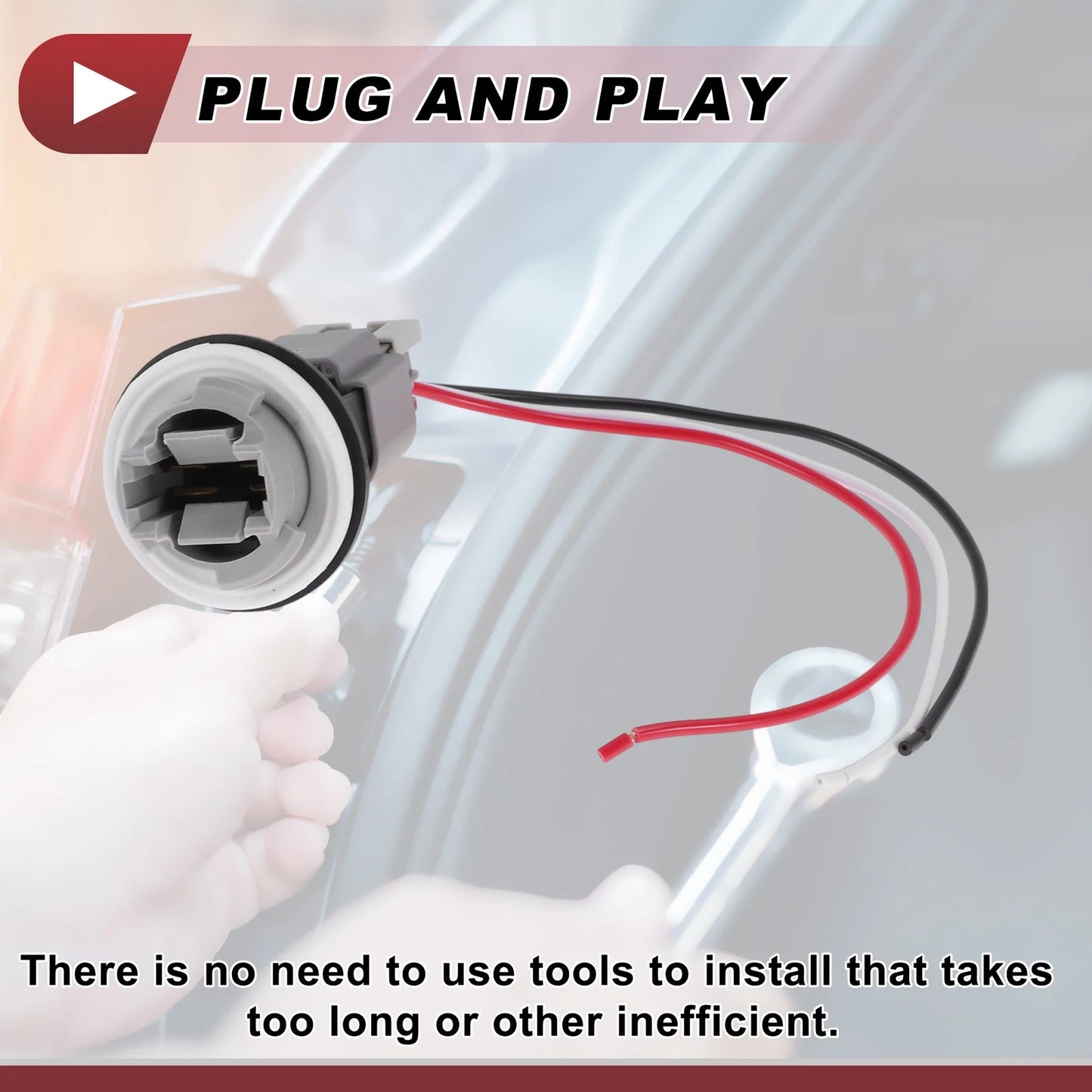 Parking Light Socket Wiring for Jeep Compass (2007-2010)
