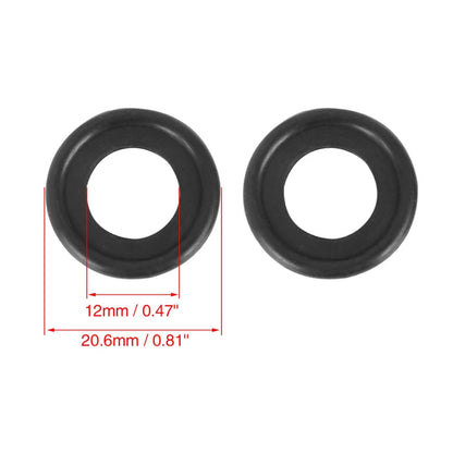 5pcs M12 Universal Rubber Oil Drain Plug Gasket O Ring for Buick Chevy