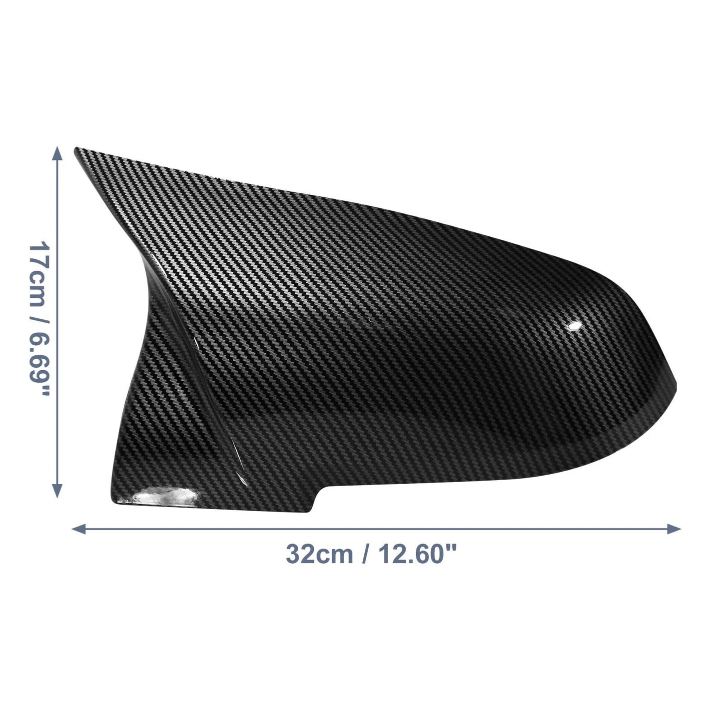 Carbon Fiber Rear View Mirror Covers Cap BMW F20 F22 F23 F30 (2012-2019)