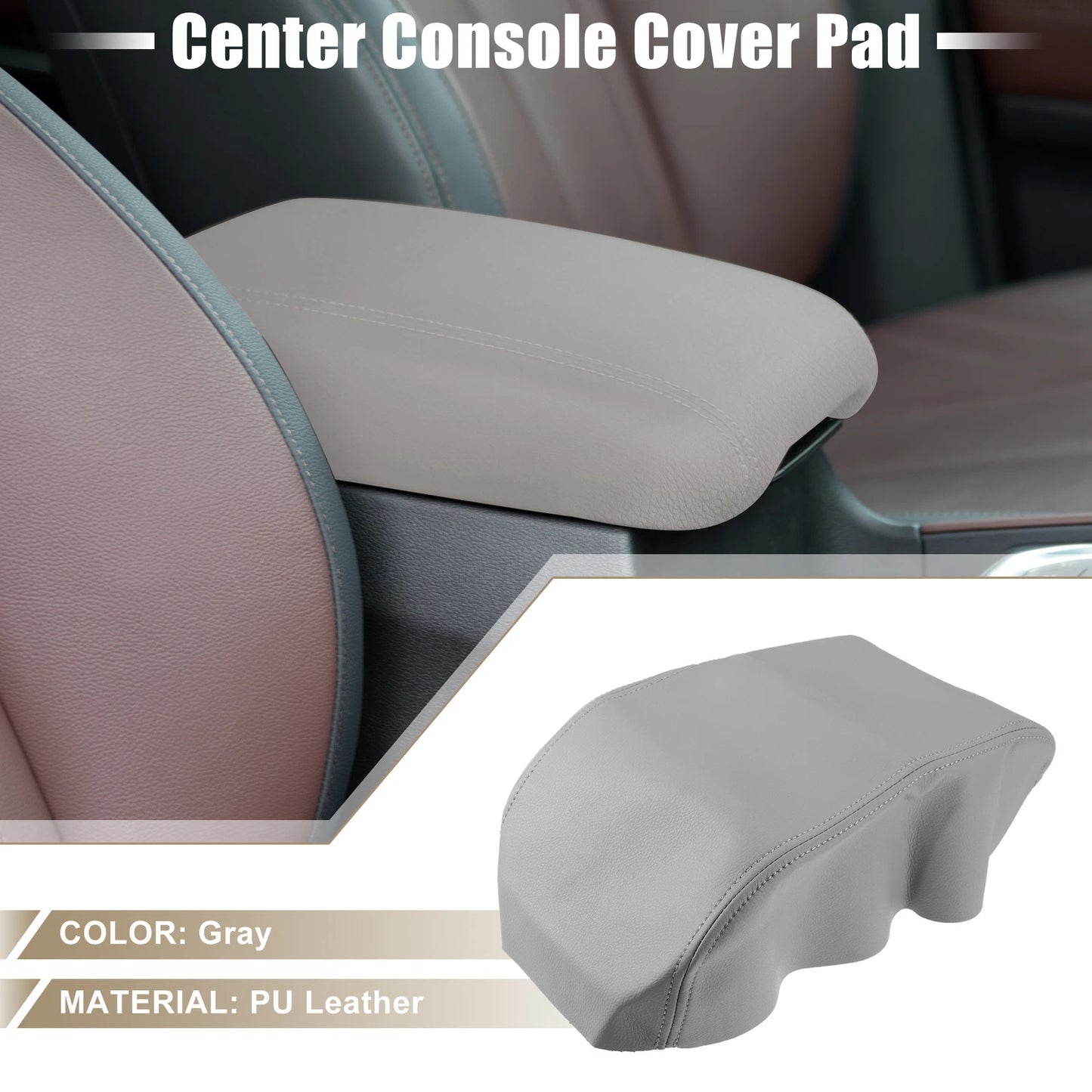 Center Console Armrest Cover for Toyota Avalon (2000-2004) Gray