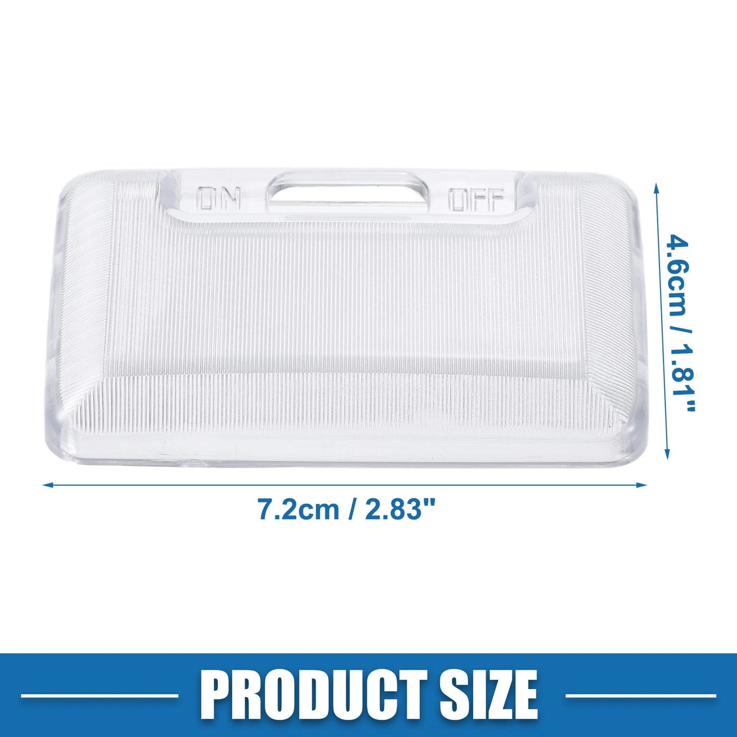 Dome Light Bezel Lens Cover for Mazda Miata (1996-2005) Clear
