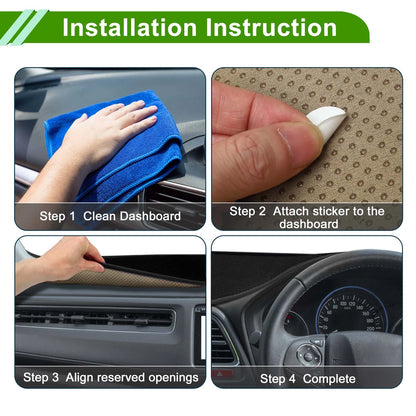 Dashboard Cover Mat for Mazda MX-5 ND RF Miata 2015-2020 Black