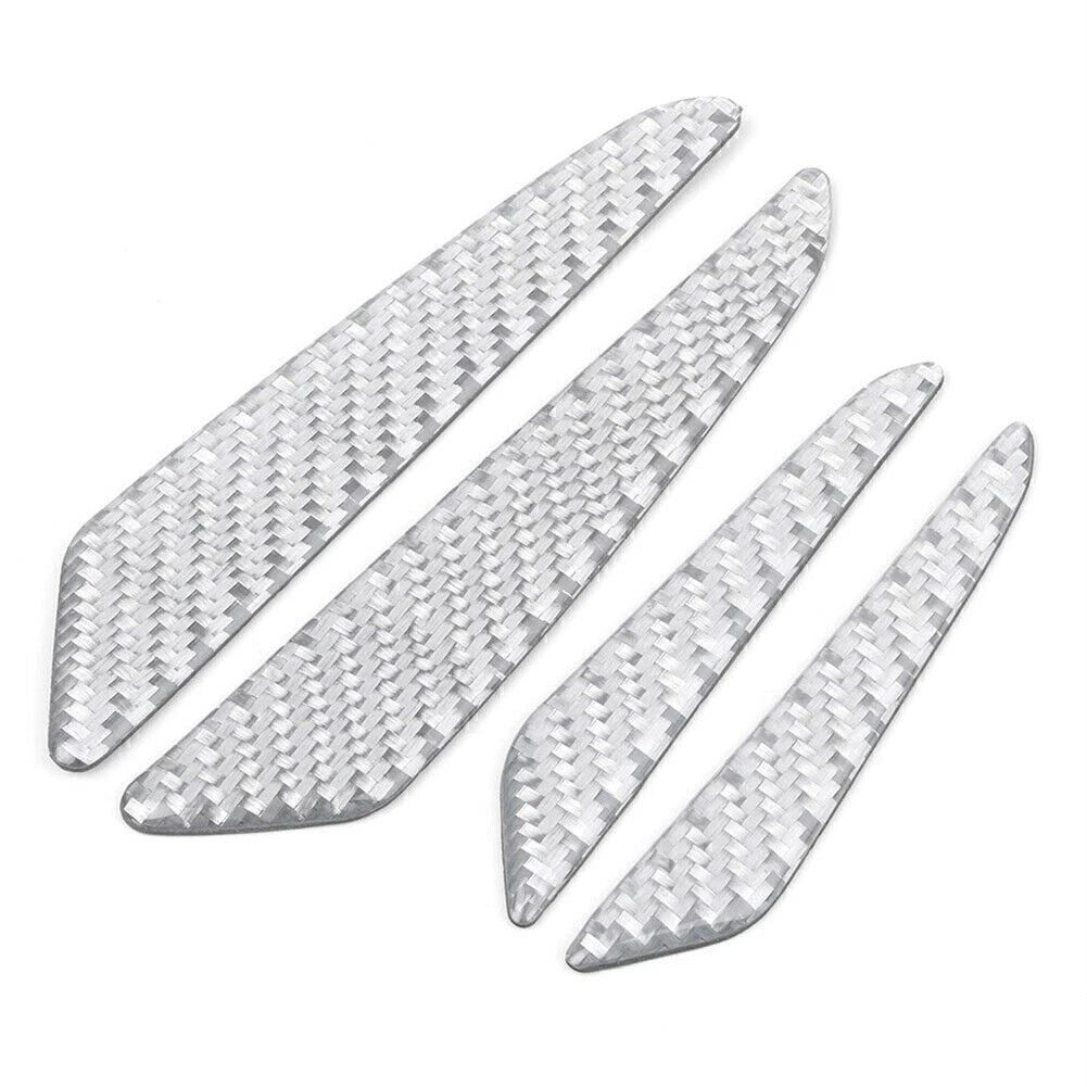 4x Carbon Fiber Door Protective Strips for Mercedes Benz