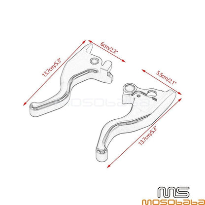 Gold Brake Clutch Levers for Harley Softail Heritage Classic Sport Glide