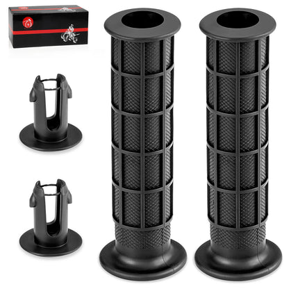 Handlebar Grips w/Grip Ends for Honda TRX250X 09-24 / TRX250EX 08