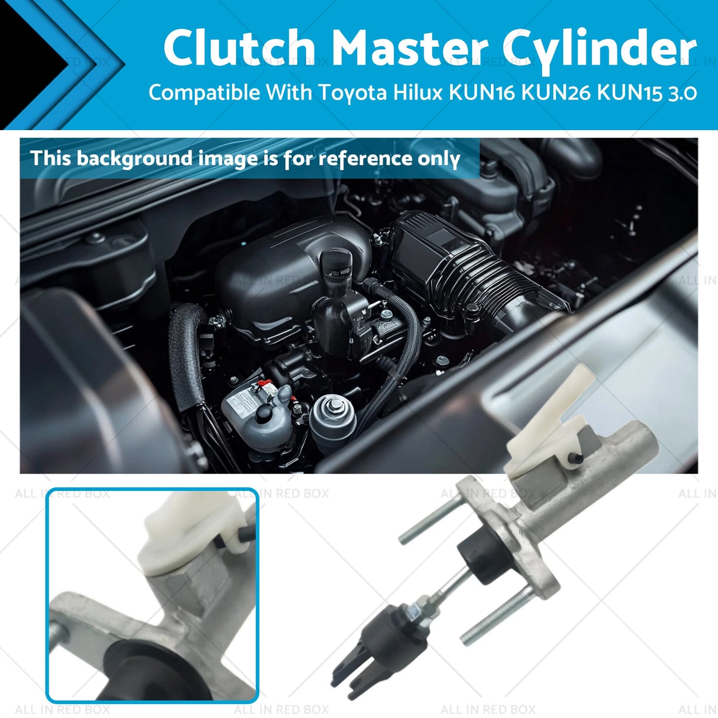 Clutch Master Cylinder Alloy for Toyota Fortuner KUN51 (2005-2015)