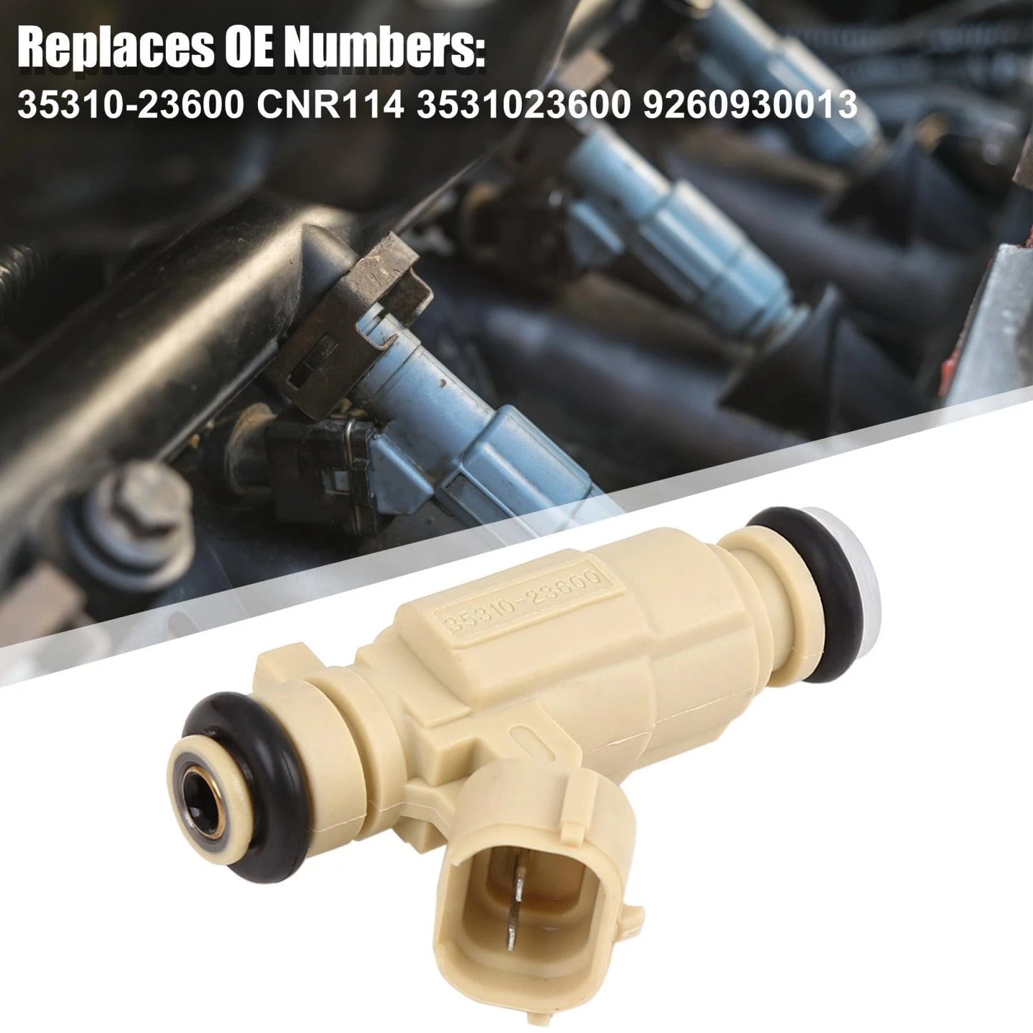 4pcs Fuel Injector for Hyundai Santa Fe, Kia Optima 2.0L, 2.7L (2001-2019)