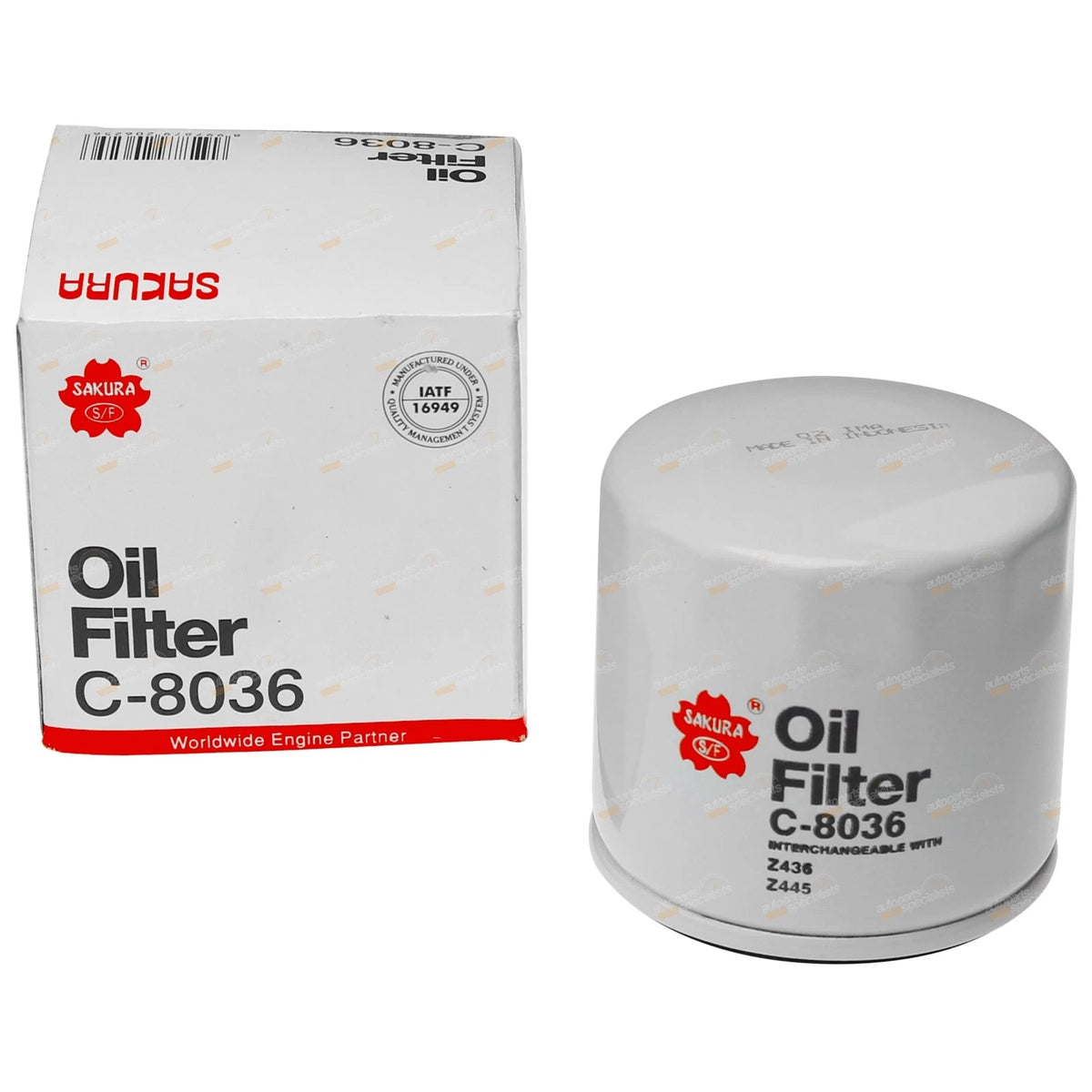 Oil Filter for Kia Mentor 1.5L 1.8L 4cyl 1997-2000