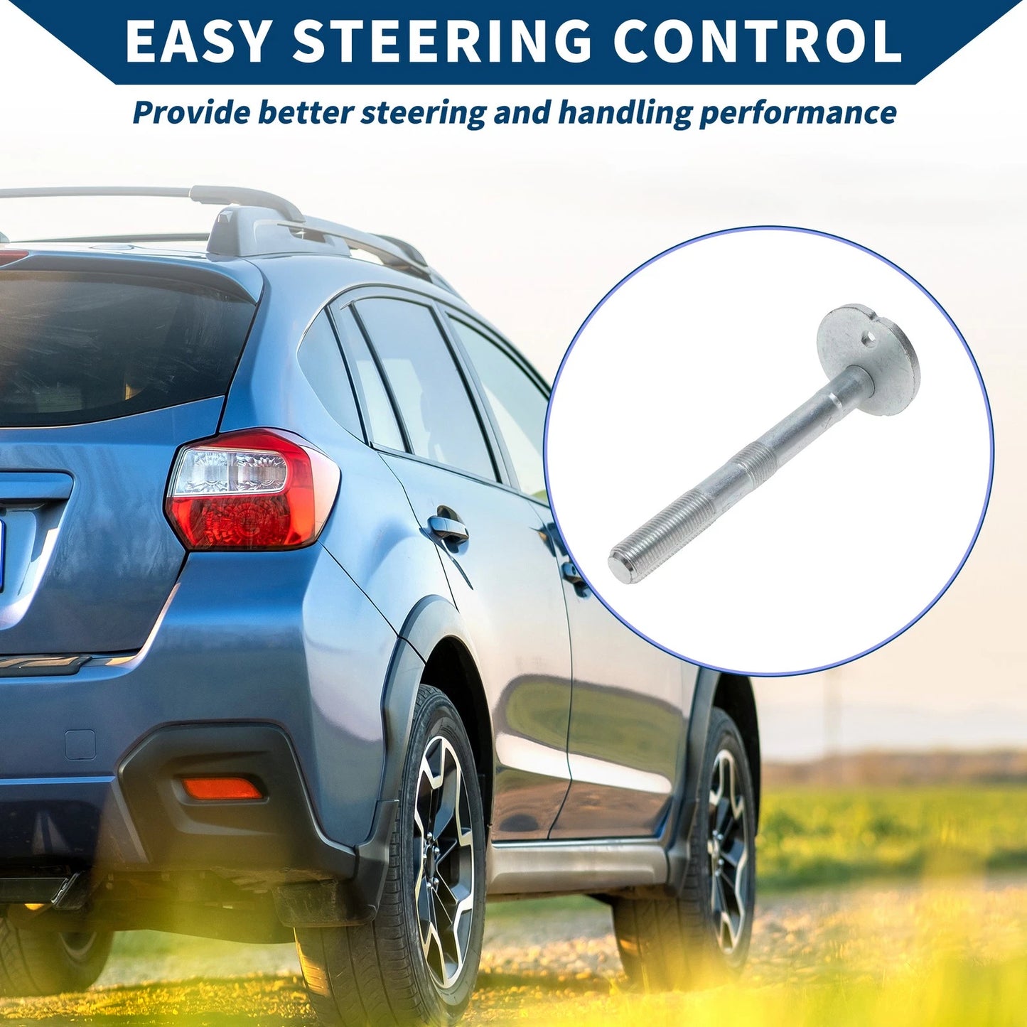 2 x Camber Alignment Bolt Washer Bolt for Toyota Tacoma (2015–2019)