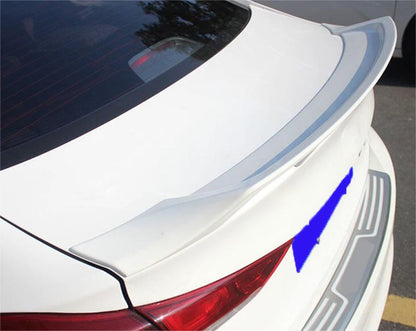 Unpainted R Style Rear Trunk Spoiler for 2017-2018 Hyundai Elantra Sedan