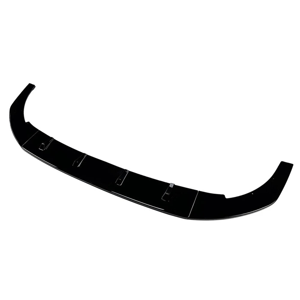 Black Front Bumper Lip Spoiler for Volkswagen Golf 8 CS R (2020-2024)