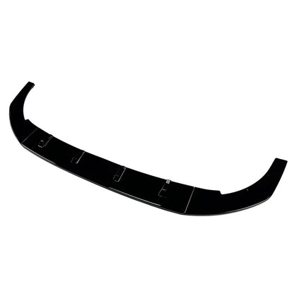 Black Front Bumper Lip Spoiler for Volkswagen Golf 8 CS R (2020-2024)