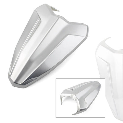 Silver Rear Pillion Seat Cover for Yamaha YZF R15 (2017-2021)