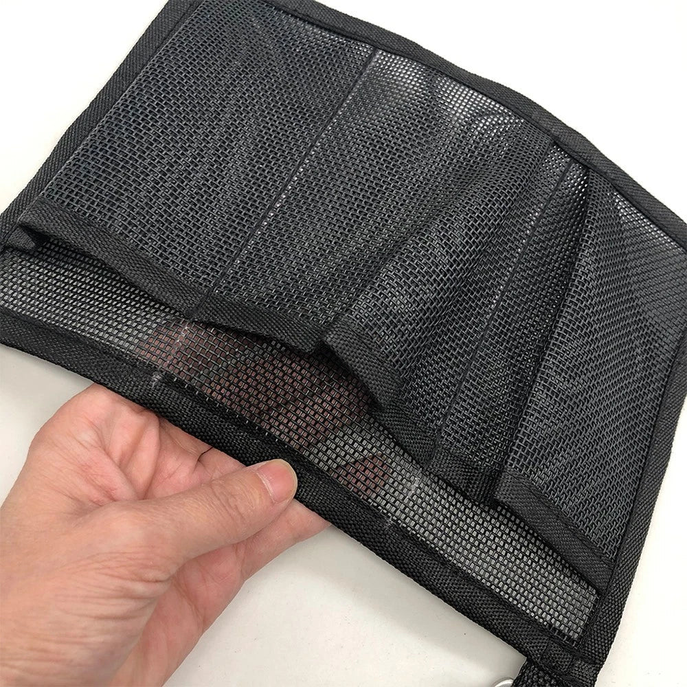 Mesh Nylon Storage Bag Pouch for Yacht, Boat, Tackle Accessories 24x17cm