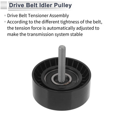 Drive Belt Idler Pulley for Jeep Wrangler (2019-2021) 1 Pc