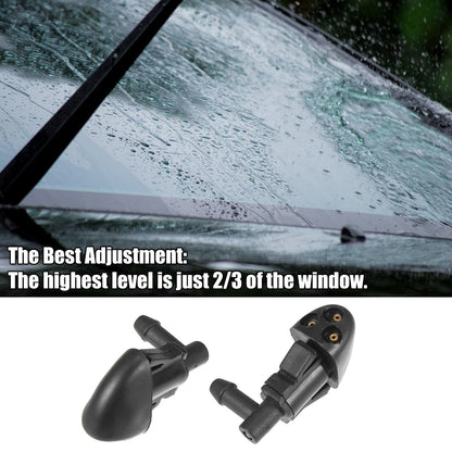 3pcs Front Windshield Washer Nozzle Kit for Chevrolet Cruze