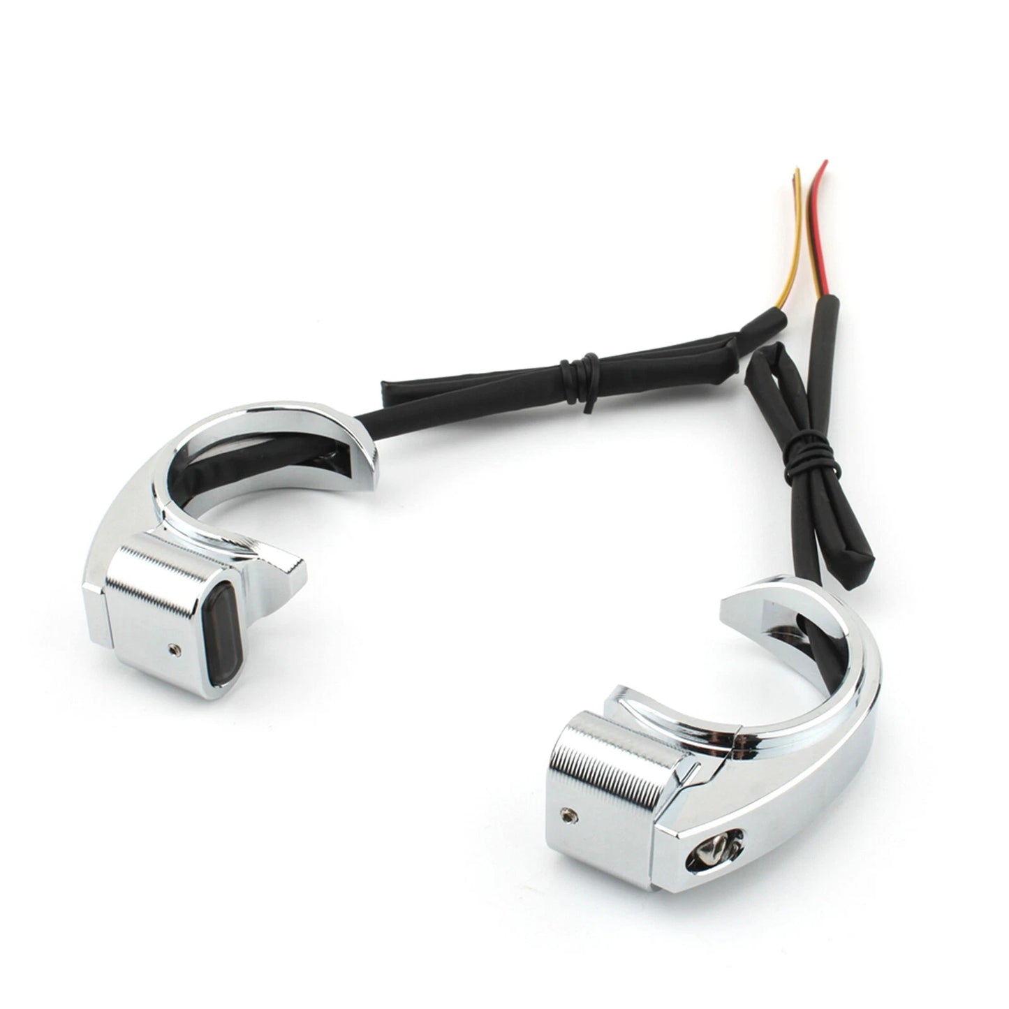 Front Turn Signal Light LED 39-41mm for Harley Dyna
