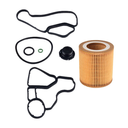Engine Oil Filter Cooler Seal Set for BMW X1 X3