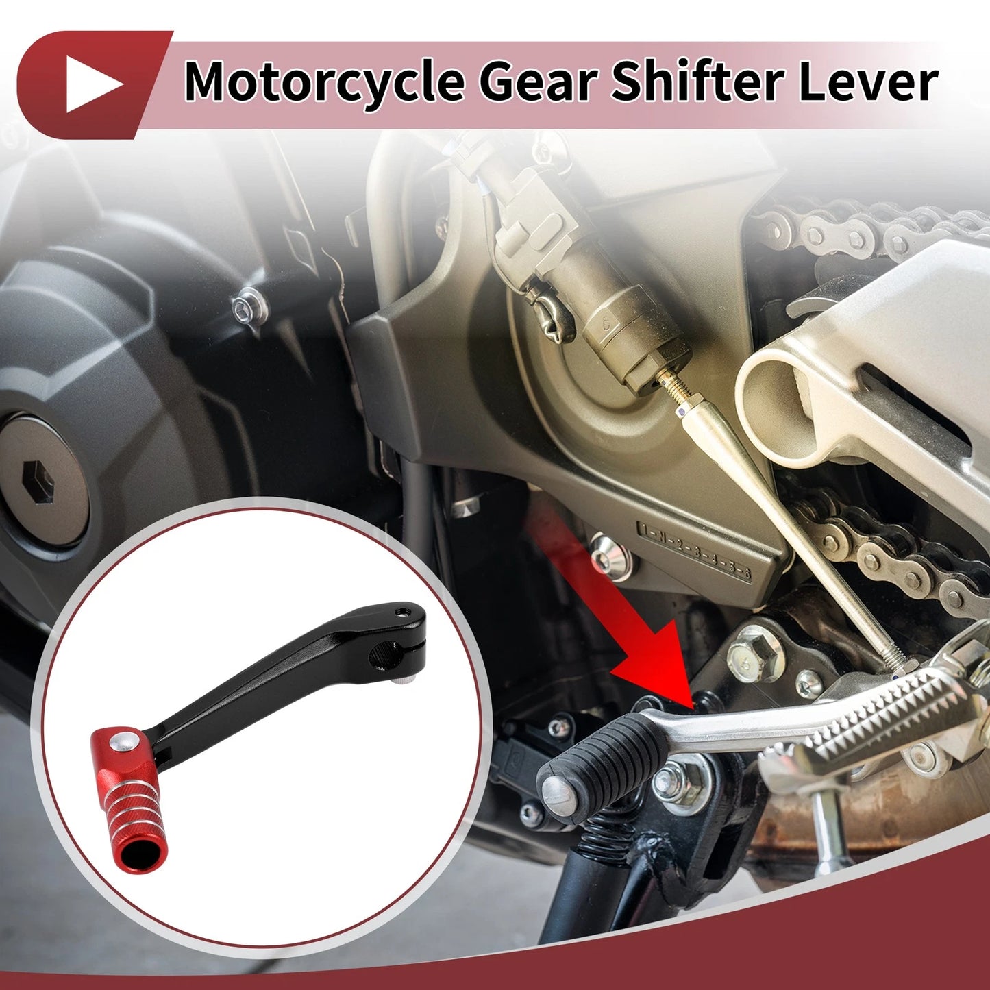 Folding Gear Shifter Lever for Honda CRF150F (2003–2007)