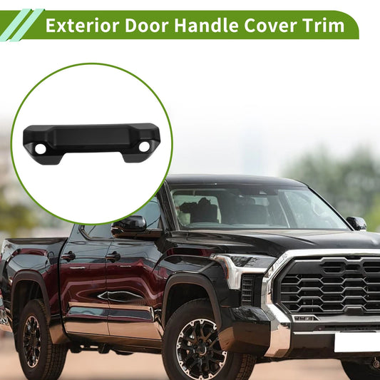 2 x Exterior Door Handle Cover Trim Tailgate ABS for Toyota Tundra (2022–2025)