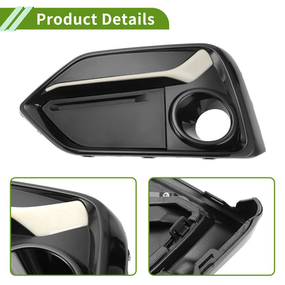 Left Front Fog Light Grill for Honda Civic (2016-2021)