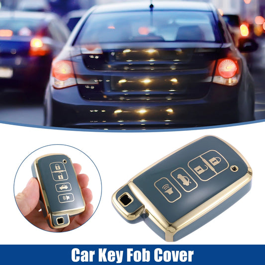 TPU Car Remote Key Fob Cover Shell Case for Toyota Avalon Camry