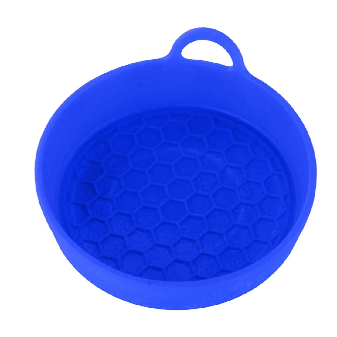 Blue Silicone Car Cup Holder Insert Anti-Slip Coaster Mat for Vehicle