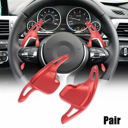 Red Steering Wheel Paddle Shifter Extend Cover for BMW 435i 220i
