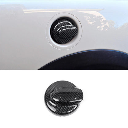 Real Carbon Fiber Gas Fuel Tank Cap Cover for Mini Cooper R55 R56 R57 (2007-2013)