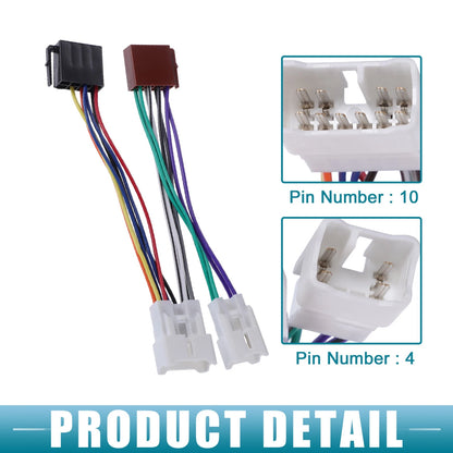 14 Pin Stereo CD Player Radio Wiring Harness for Subaru (1987-2023)