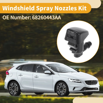 Windshield Washer Nozzle Kit for Jeep Grand Cherokee (2011-2017)