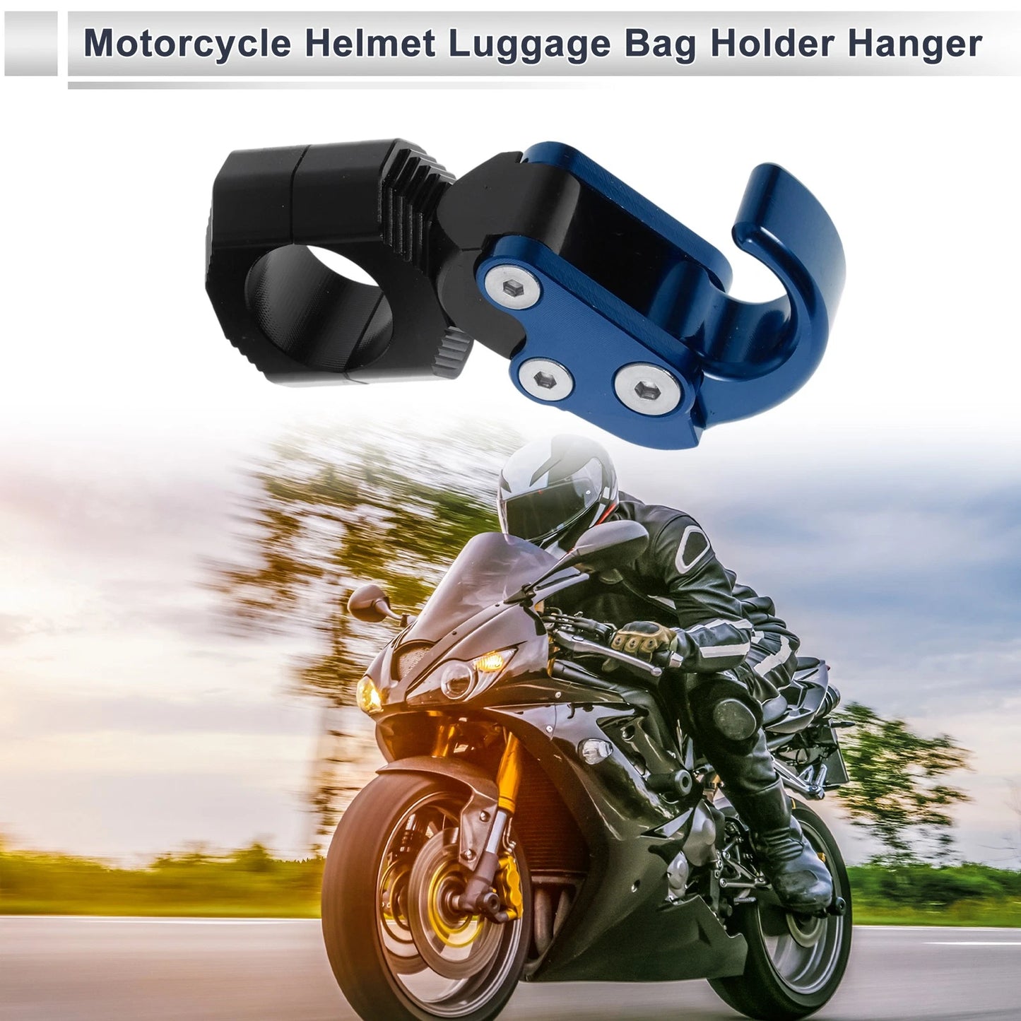 Arc 1 Set Aluminum Motorcycle Hanging Hook Hex Wrench for Motorcycle