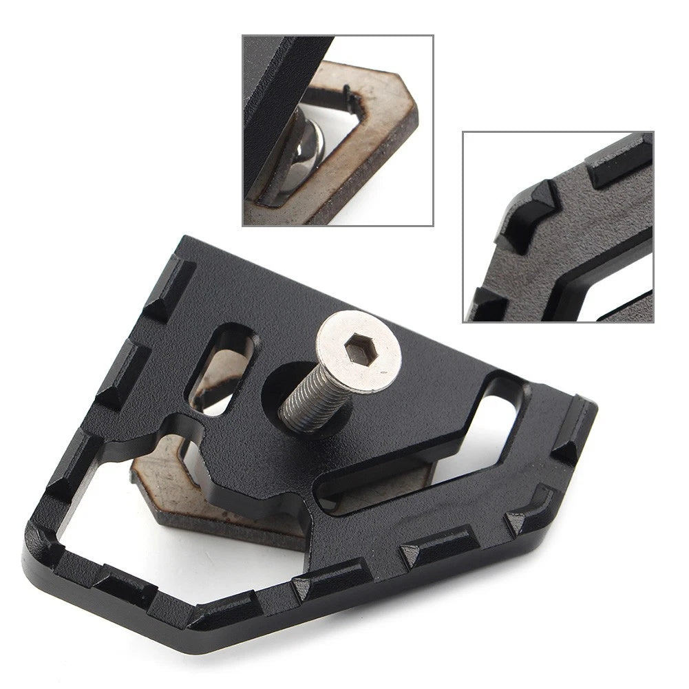 Kickstand Foot Support Pad for Honda CRF1100L Africa Twin (2016-2021) Black