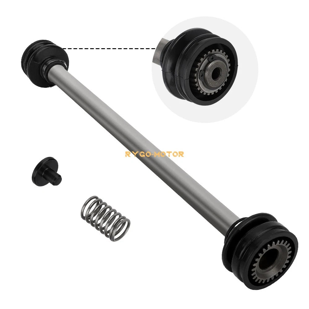 2 x Rear Prop Drive Shaft & Coupling for Yamaha Grizzly 660 YXR66F (2004–2007)