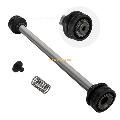 2 x Rear Prop Drive Shaft & Coupling for Yamaha Grizzly 660 YXR66F (2004–2007)