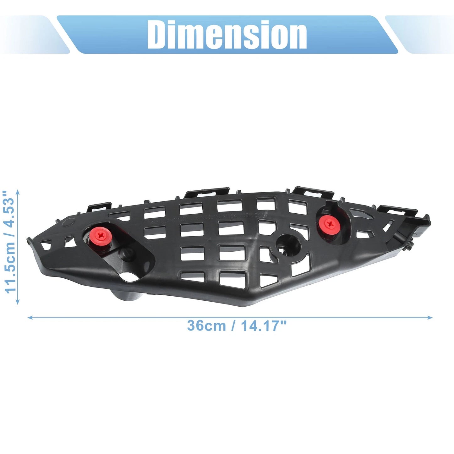 Front Left Bumper Bracket Retainer Spacer Mounting Support for Toyota Highlander